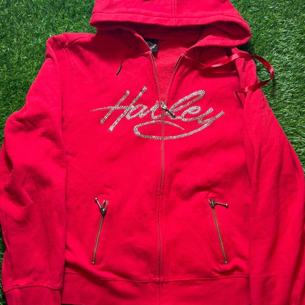 Harley-davidson Women's Red Hoodie